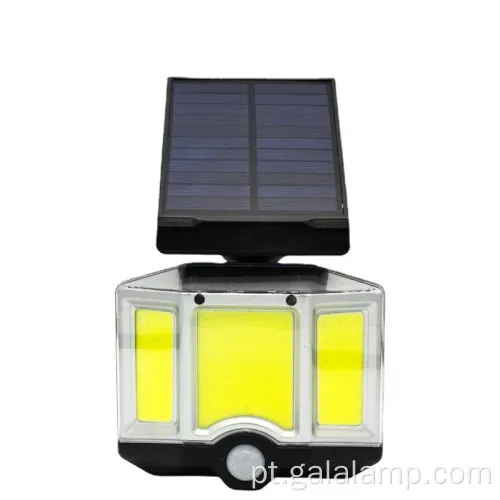 Lâmpada de parede de indução do corpo ABS para iluminação solar